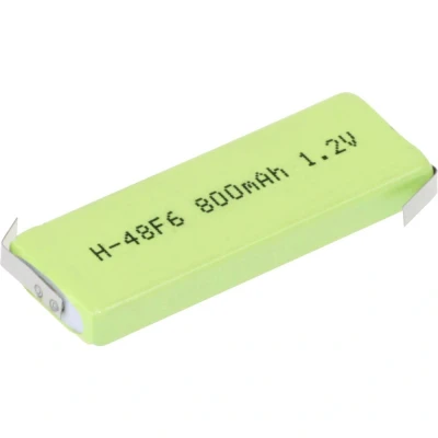 Afbeelding van Mexcel HPE F6 800 Speciale oplaadbare batterij Prismatisch Z soldeerlip NiMH 1.2 V 770 mAh