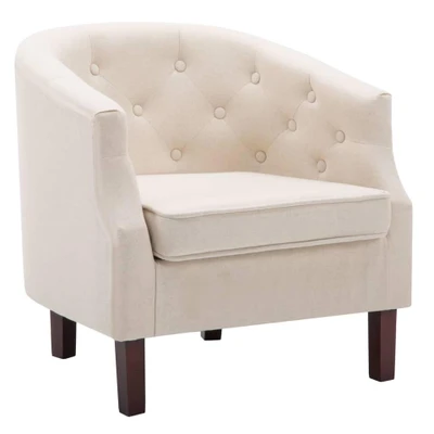 Afbeelding van Fauteuil stof beige