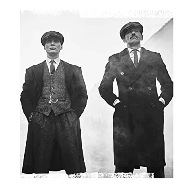 Afbeelding van Peaky Blinders Wenskaart Op bestelling van de Blank Inside met envelop