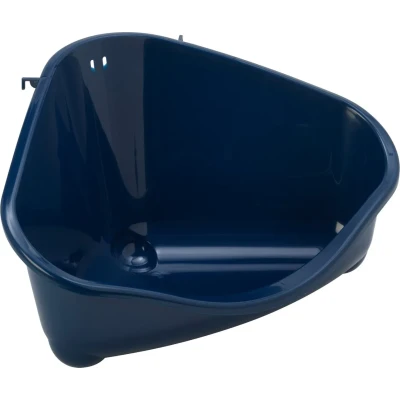 Afbeelding van Moderna plastic knaagdier /kittentoilet met haak blueberry Gebr. de Boon