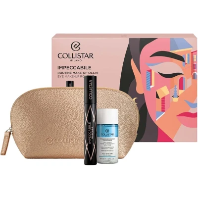 Afbeelding van Collistar Pakket Impeccabile Mascara Gift Set + Two Phase Make Up Impeccable Removing Solution 35ml