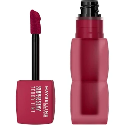 Afbeelding van Maybelline New York Superstay Teddy Tint Lipstick 50 Wild At Heart (5 ml)