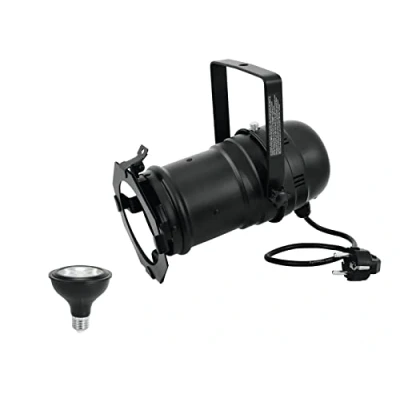 Afbeelding van Eurolite Set PAR 30 Spot sw + 230V COB 12W E 27 LED 1800 3000K dim2warm