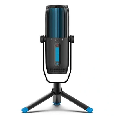 Afbeelding van JLab Audio TalkPRO USB Microfoon Professionele Streaming, Gaming, Podscasts &amp; vlogs 192 kHz 4 directionele opnamepatronen 3 condensatoren