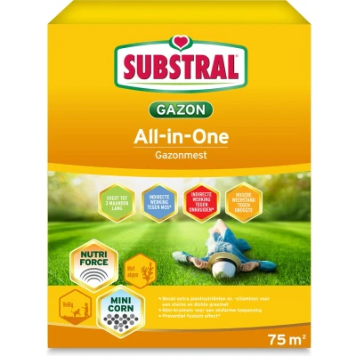 Afbeelding van Substral Gazonmest All in One 75m²