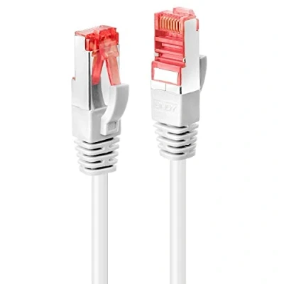 Afbeelding van LINDY 47800 RJ45 Netwerkkabel, patchkabel CAT 6 S/FTP 20.00 m Wit 1 stuk(s)