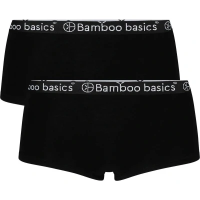 Afbeelding van Bamboo Basics IRIS Hipster Slip 2/pack Zwart