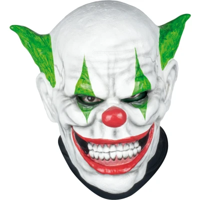 Afbeelding van Partychimp Jimbo Clown Masker Halloween Eng Horror Hoofdmasker voor bij Kostuum Volwassenen Carnaval Latex One size