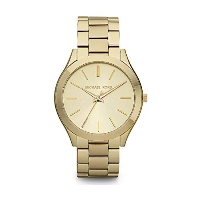 Afbeelding van MICHAEL KORS Goudkleurig slim runway horloge