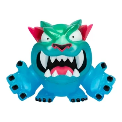 Afbeelding van MrBeast Lab Vinyl verzamelfiguren, 8,8 cm hoog, verpakt in een premium displaybox. 4 om te verzamelen, klassieke panter, hyper glow panther, metallic panther