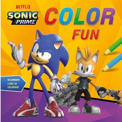 Afbeelding van Sonic Prime Color Fun (Paperback)