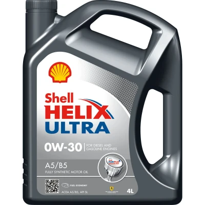 Afbeelding van Motorolie SHELL HELIX ULTRA A5 / B5 0W30 4L
