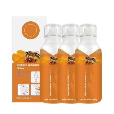 Afbeelding van 1/2/3PCS Bee Venom Joint &amp; Bone Therapy Spray, Gel, and Cream, Body Provides for Back, Neck, Hands, Feet (3PCS)
