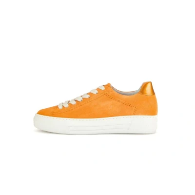 Afbeelding van Gabor Veterschoenen Laag oranje Maat 8