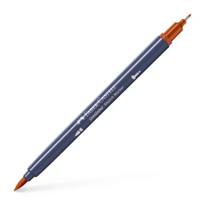 Afbeelding van 5x Sketchmarker Faber Castell Goldfaber 383 light burnt siena op alcoh