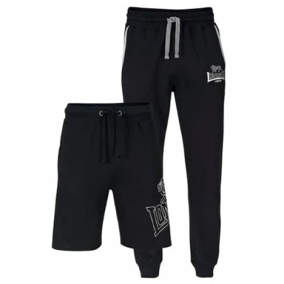 Afbeelding van Lonsdale Heren joggingbroek en shorts regular fit dubbele verpakking GIFFORDLAND