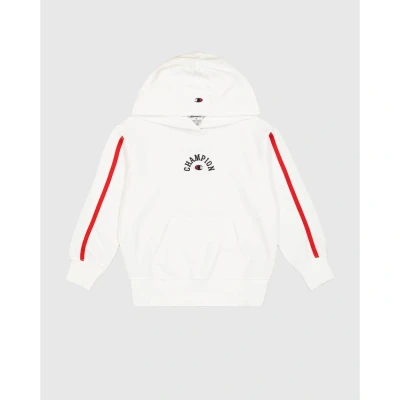 Afbeelding van Champion Basketball Inspired Hoodie WITH Large Print Sweater voor kinderen, Maat: 150/155, White/red