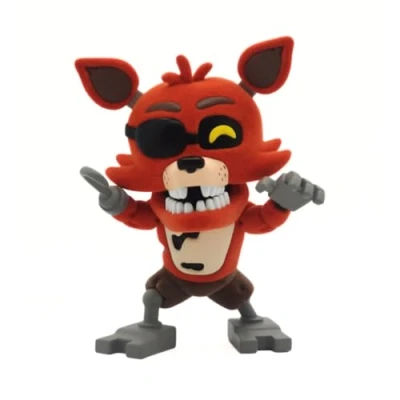 Afbeelding van Youtooz Five Night&#039;s at Freddy Vinyl Figure Foxy Flocked 12 cm Beeld