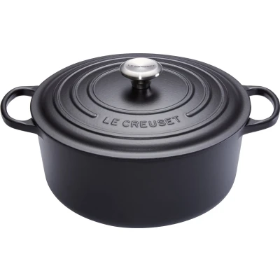 Afbeelding van Le Creuset Signature Braadpan 26 cm Mat Zwart