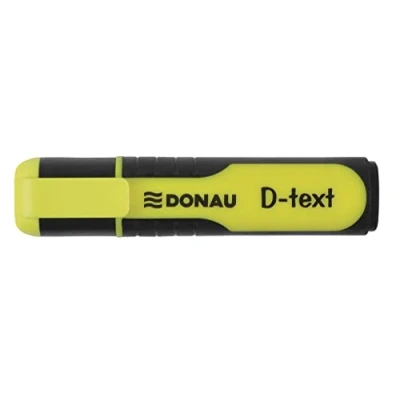 Afbeelding van DONAU Fluorescerende marker D text geel