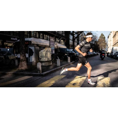 Afbeelding van Shock Absorb Socks Hardloopsokken Hoog Grijs
