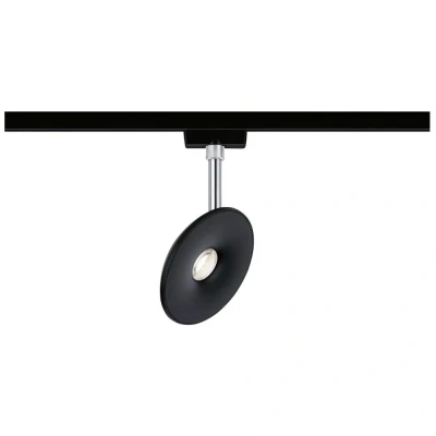 Afbeelding van Paulmann URail Spot Sphere LED railspot 7.4 W Zwart (mat), Chroom