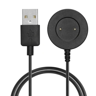 Afbeelding van kwmobile USB oplaadkabel geschikt voor Huawei Watch GT / GT2 Honor Magic 2 kabel Laadkabel smartwatch in zwart