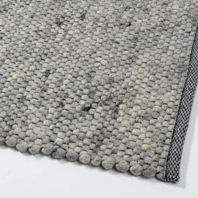Afbeelding van Wollen vloerkleed Vicenza 28 Grijs Interieur05 [Afmetingen:240 x 340 cm]