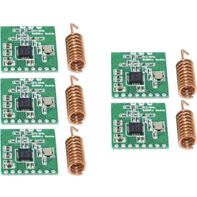 Afbeelding van 5pcs CC1101 868MHz Wireless Module Long Distance Transmission with Antenna