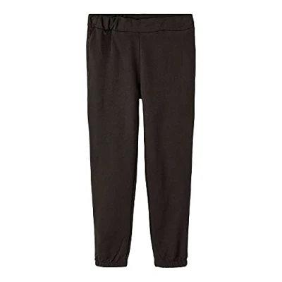 Afbeelding van NAME IT Nkfsweat Pant Bru Noos broek voor meisjes, zwart, 128 cm