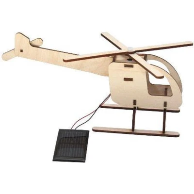 Afbeelding van Solexpert Bouwpakket Helikopter met zonnepaneel
