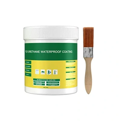 Afbeelding van Sentechx waterdichte onzichtbare afdichting, polyurethaan coating, zelfklevende lekvrije coating voor thuis badkamer dak (100g)