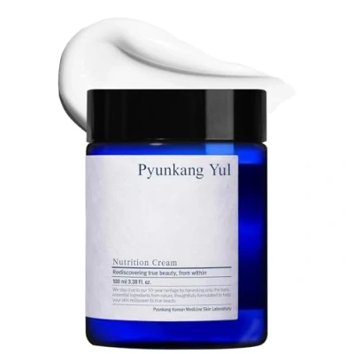 Afbeelding van [PKY] Pyunkang Yul Nutrition Cream voor Krachtige Hydratatie met Minimaal Aantal Ingrediënten, Gezichtscrème Gebalanceerde Voeding, Zero Irritatie, Koreaanse Huidverzorging (3.38 Fl.Oz, 100ml)