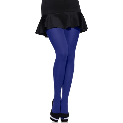 Afbeelding van Merry Style MS GB 162 Dames Panty 60 DEN Plus Size Grote maat Polyamide Kobalt XXL