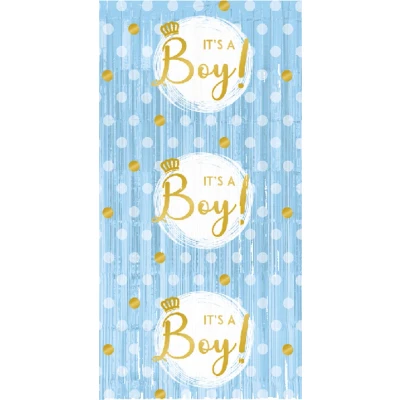 Afbeelding van It&#039;s A Boy Deurgordijn 100x200cm per stuk