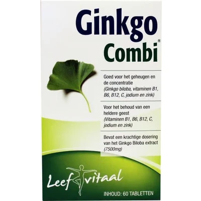 Afbeelding van Ginkgo Combi, 60 tabletten