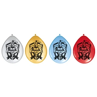 Afbeelding van Ballon Ridder schild 8 stuks