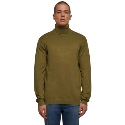 Afbeelding van Urban Classics Turtleneck Trui, Heren, Maat: Small, Tiniolive
