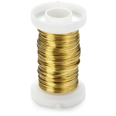 Afbeelding van Knorr prandell 216468845 messing draad Ø 0,6 mm 18 m