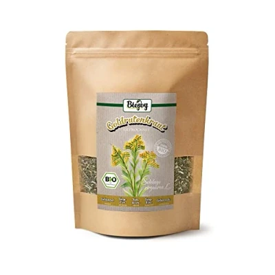 Afbeelding van Biojoy BIO Guldenroede thee (250 g), gedroogd en gesneden (Solidago virgaurea L.)