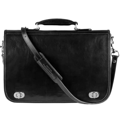 Afbeelding van Leren Briefcase ILLUSIONS