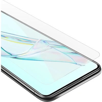 Afbeelding van Cadorabo Screenprotector geschikt voor ZTE Axon 30 Pantser film Beschermende in KRISTALHELDER Geharde (Tempered) display beschermglas 9H hardheid met 3D Touch