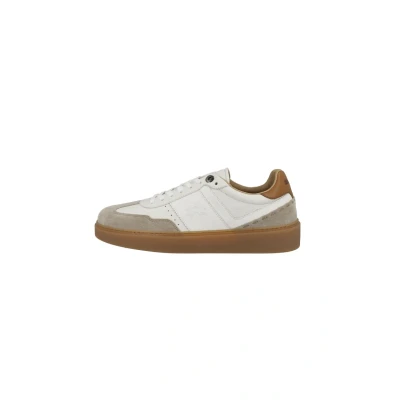Afbeelding van La Martina Sneakers laag beigewhite, Heren, Maat: 46, Beige white Leer
