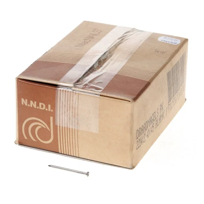 Afbeelding van Van der Loo Draadnagel platkop blank 2.4 x 55mm 5kg