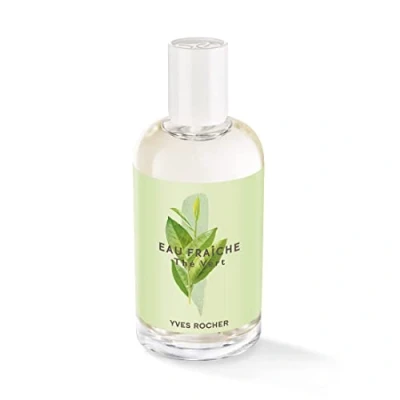 Afbeelding van Yves Rocher LA COLLECTION Eau Fraîche groene thee 100 ml verfrissend damesparfum met sprankelende frisse geur Parfum dames de Toilette van