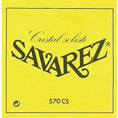 Afbeelding van Savarez 656021 snaren voor klassieke gitaar Alliance Ht Classic 571J enkele snaar E1 Cristal High