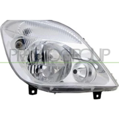 Afbeelding van PRASCO ME9194923 Koplampen rechts H7/H7/H7 Transparent voor rechtsrijdend verkeer MERCEDES BENZ: Sprinter 3.5 T Van