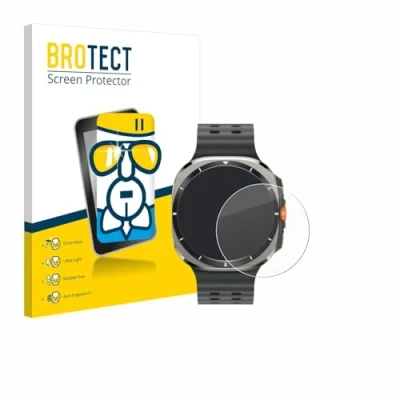 Afbeelding van BROTECT Glas Screen Protector voor Samsung Galaxy Watch Ultra (47 mm) Schermbeschermer [9H Hardheid, Beschermglas Folie niet Gehard Glas]