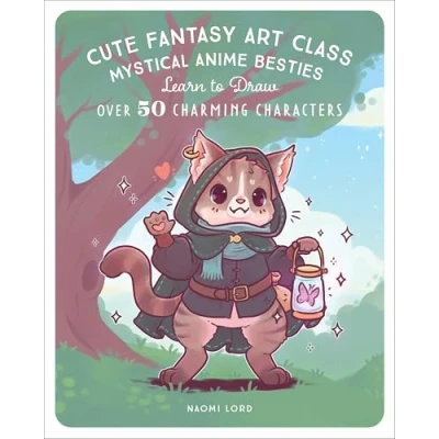 Afbeelding van Cute Fantasy Art Class: Mystical Anime Besties Learn to Draw over 50 Charming Characters