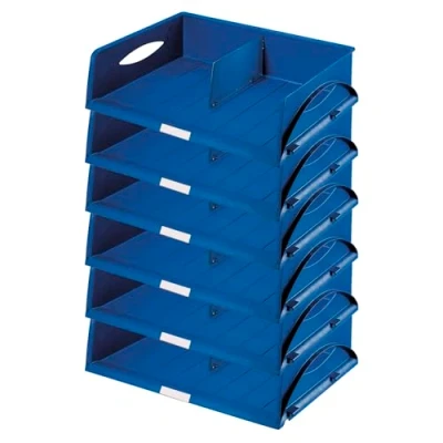 Afbeelding van Brievenbak Leitz Sorty Jumbo A3 dwars blauw